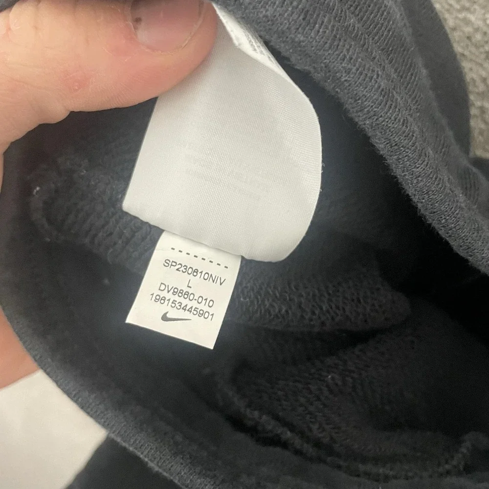 Nike Air French Terry Shorts Mens Large Black 4.5